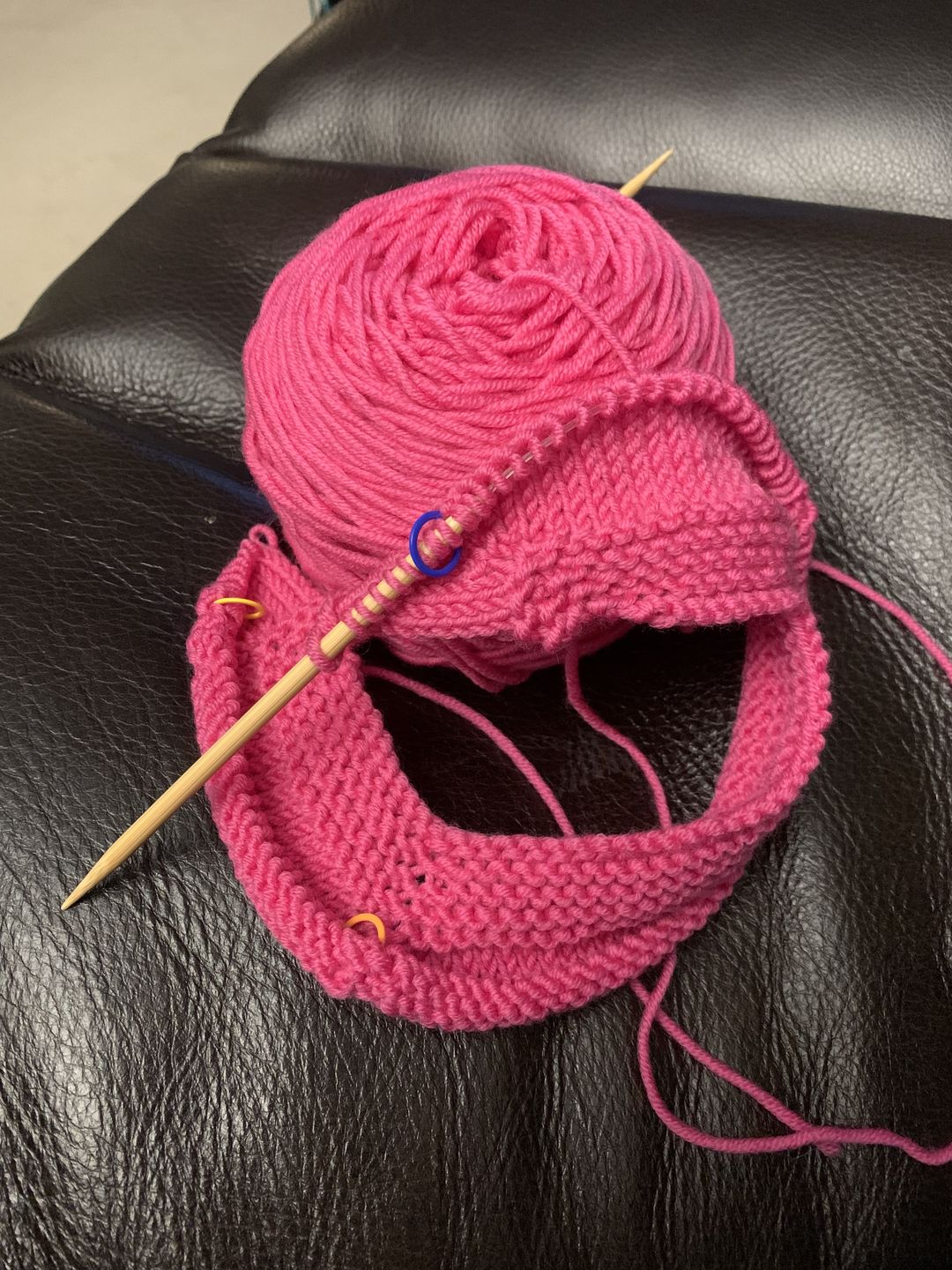 Customer photo review of Plymouth Yarn Worsted Merino Superwash Knitting Yarn