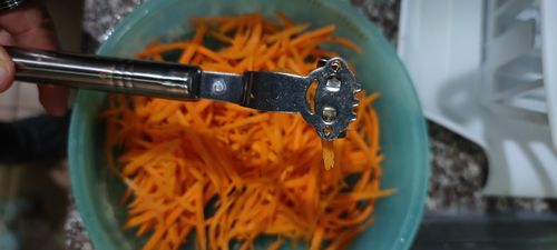 Customer photo review of Pelador de Frutas y Verduras Multifunción de Acero Inoxidable