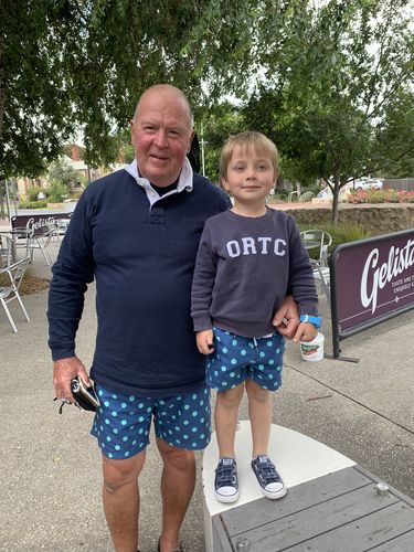 Customer photo review of Burleigh Green Shorts