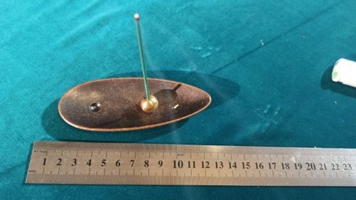 Customer photo review of Japanese Vintage Incense Stick Plates