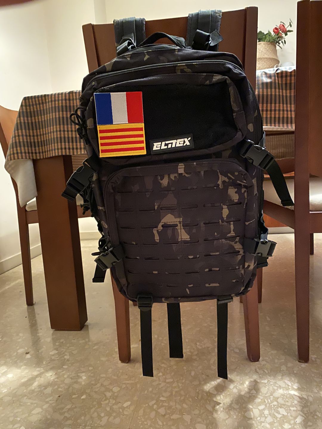 Customer photo review of Parche Banderas Paises Mundo