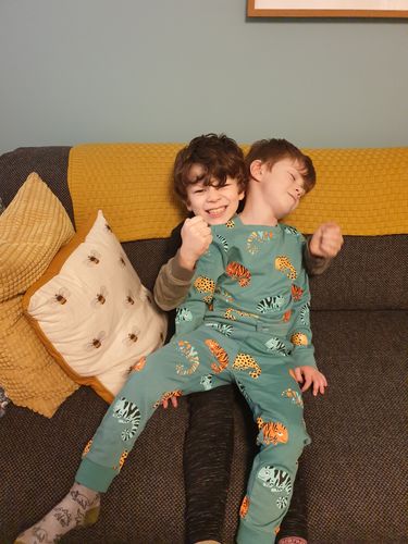 Customer photo review of PETROL CHAMELEON TRACKSUIT