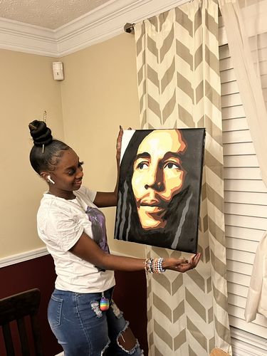 Customer photo review of Iconic Painting #4