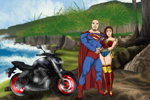 Customer photo review of Autres cartoons personnalisés