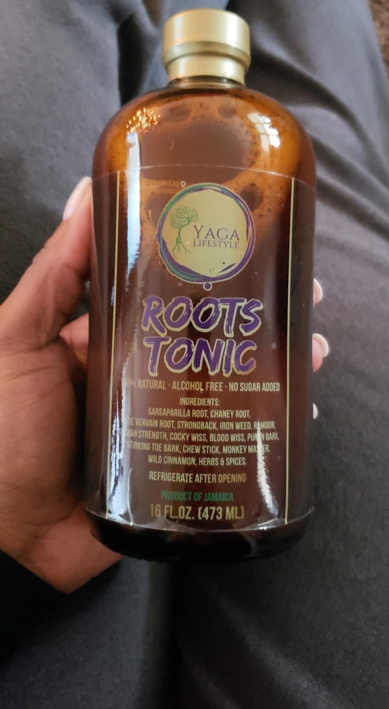 Customer photo review of Yaga Roots Tonic™