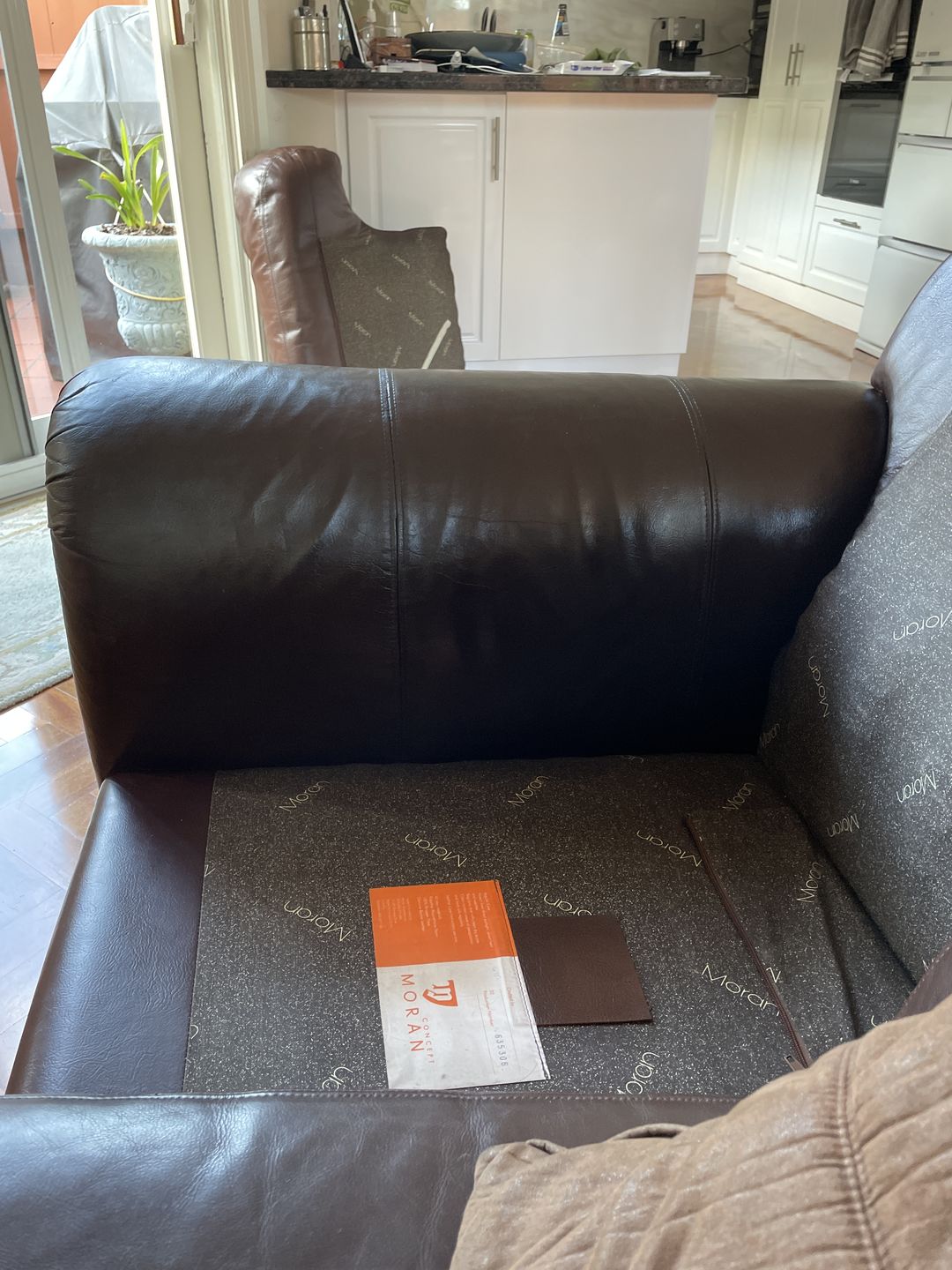 Customer photo review of Clyde's™ Leather Preparer and Deglazer