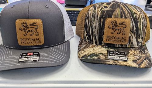 Customer photo review of Richardson 112 Leather Patch Hat