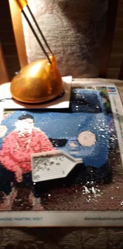 Kundenbewertung mit Foto zu Eigenes Foto / Eigenes Design Diamond Painting