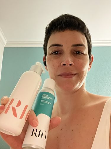 Customer photo review of Kit Bruma Aqua e Sérum Corporal