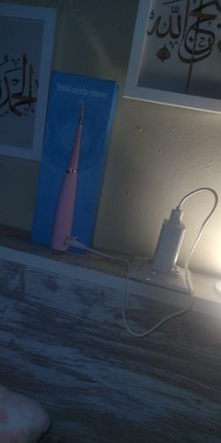 Customer photo review of HexoTeeth™ Ultrasonic Dental Plaque Remover