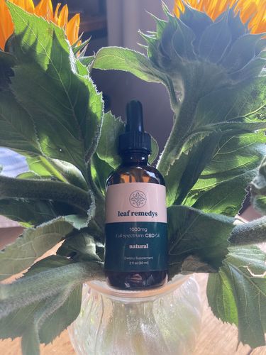 Customer photo review of 60ML Full Spectrum CBD tincture