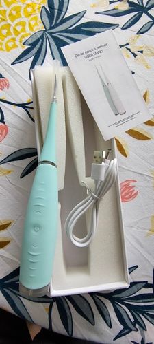 Customer photo review of HexoTeeth™ Ultrasonic Dental Plaque Remover