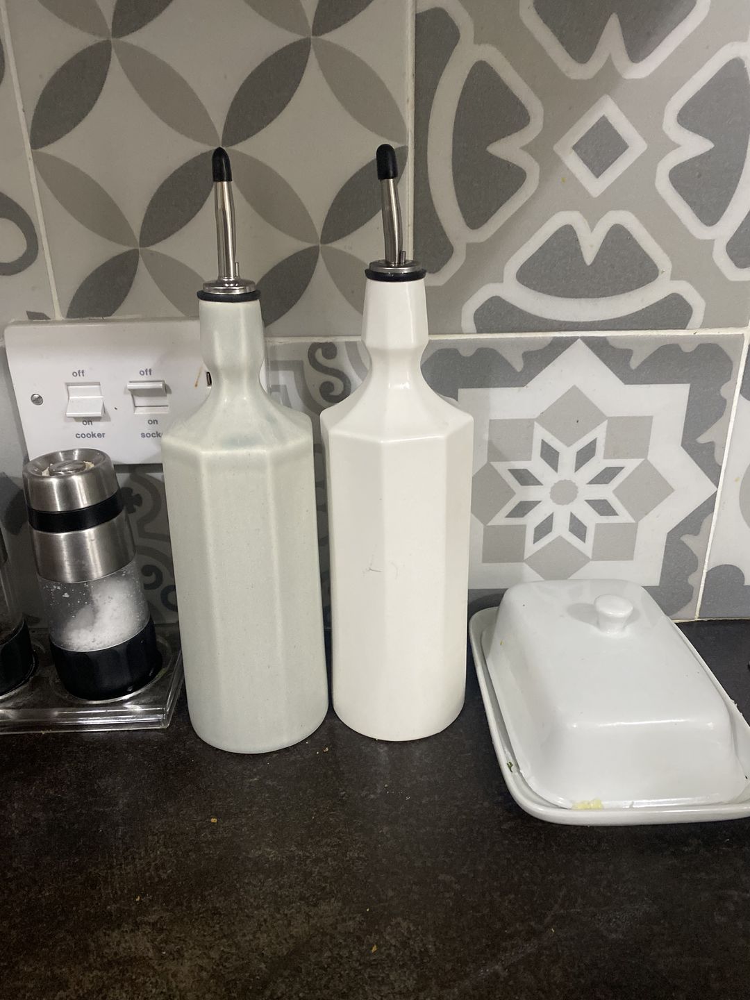 Customer photo review of Elixir Olive Oil Bottle