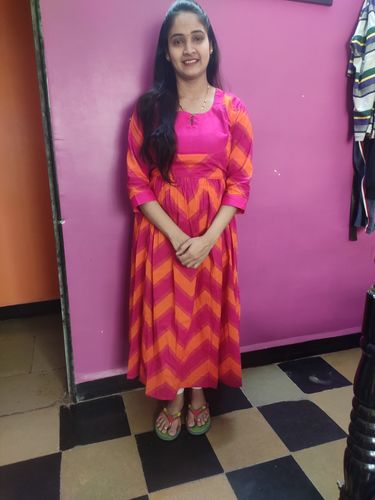 Customer photo review of Crimson Waves Maxi