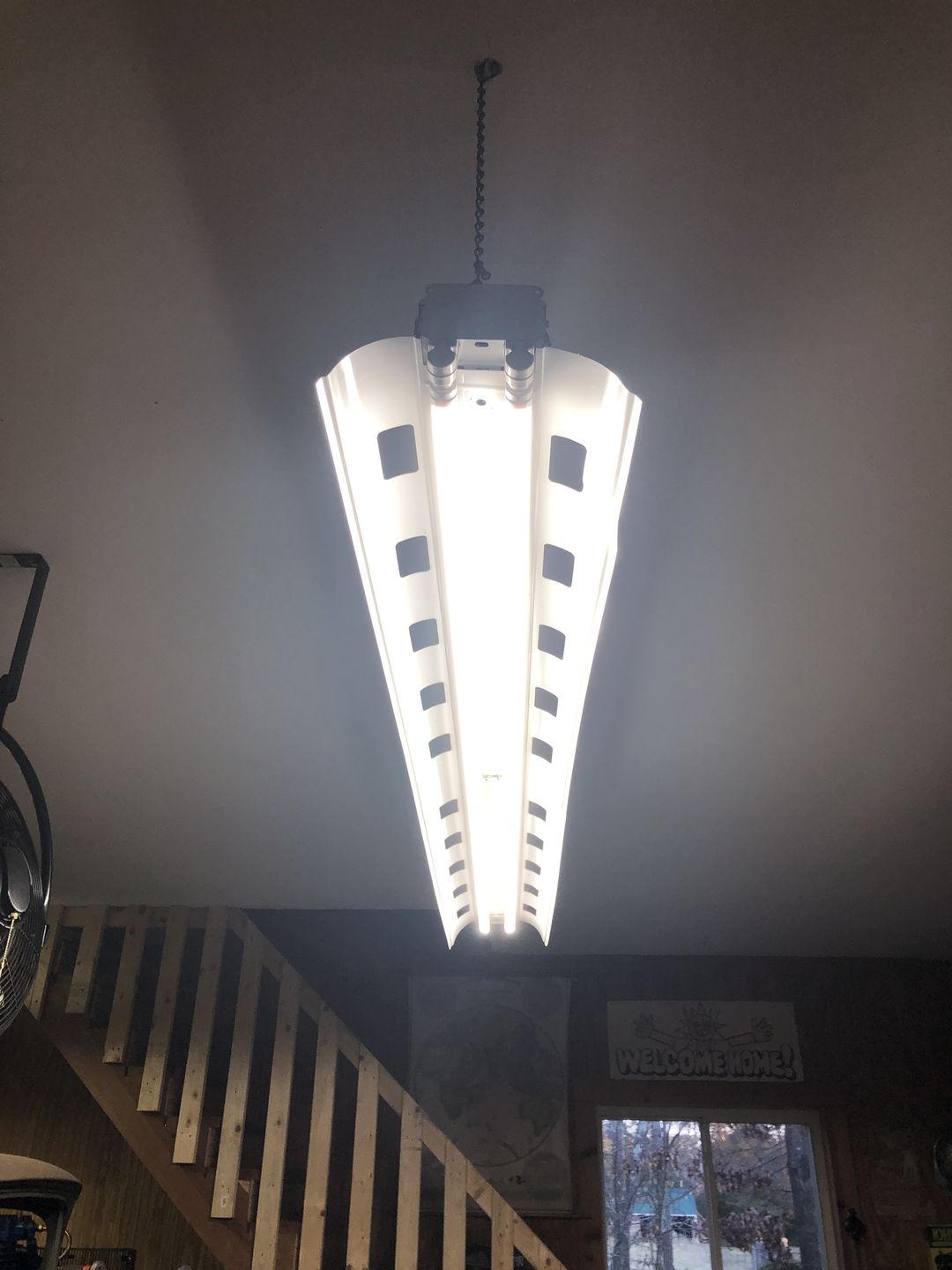 Customer photo review of 8ft 40W LED Tube - R17D Base - High Output Base - Bypass - (ETL)