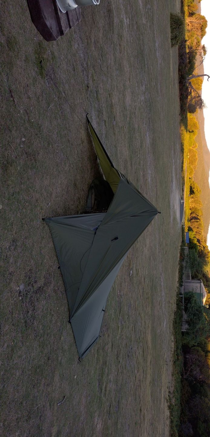 Customer photo review of Ultralight Hammock Set