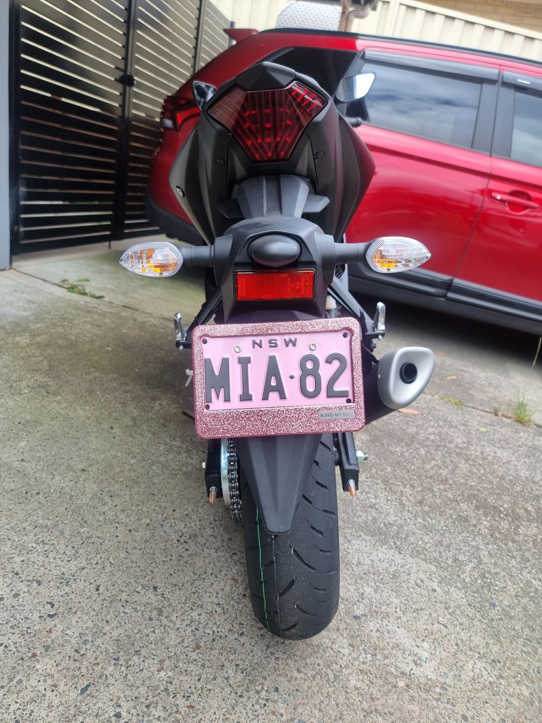 Customer photo review of Motorcycle Frame