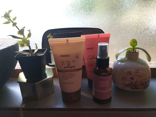 Customer photo review of Hair-Care Travel Kit