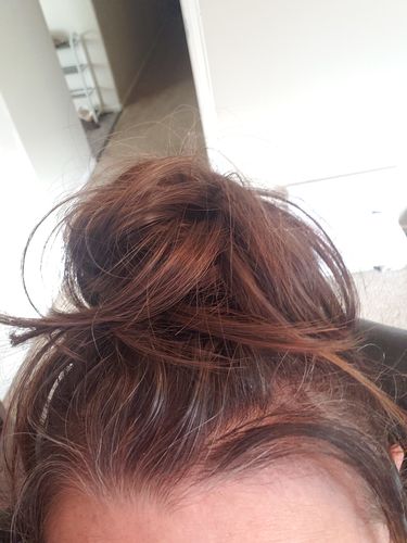 Customer photo review of JuvaBun Straight Bun