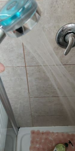 Customer photo review of Pressured Shower Heads