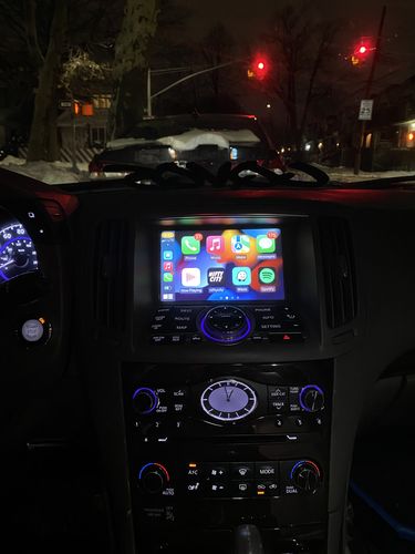 Customer photo review of Infiniti G37 2007-2013 Apple CarPlay & Android Auto OEM Integration