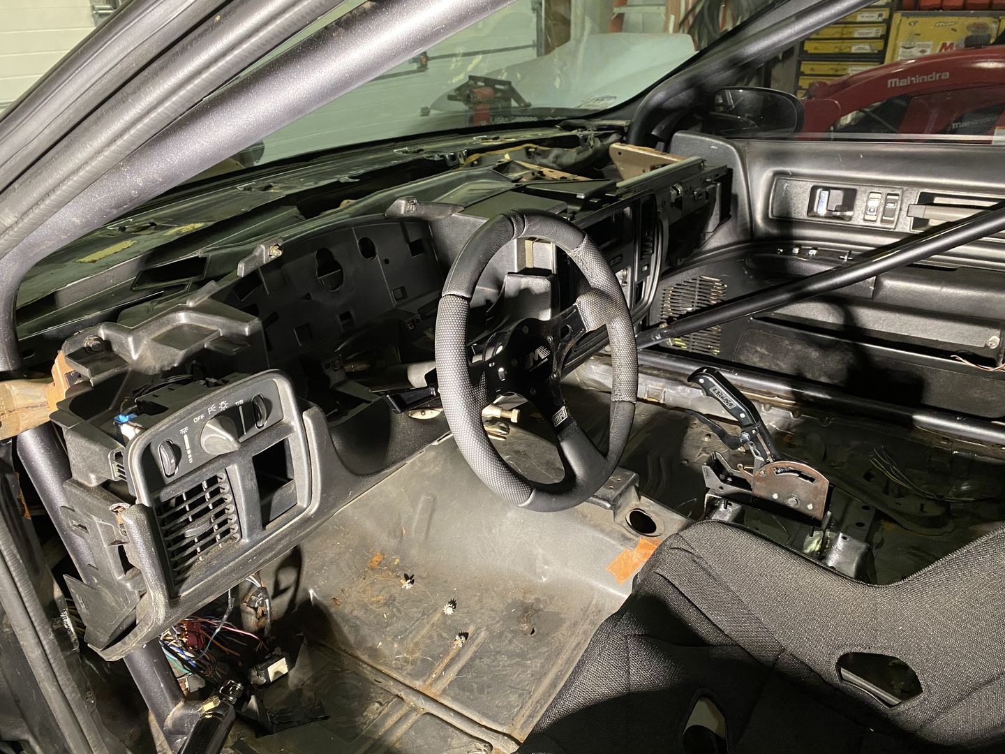 Customer photo review of Motion Raceworks Billet Aftermarket Turn Signal Switch 15-140