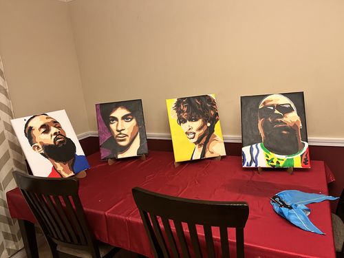 Customer photo review of Iconic Painting #6