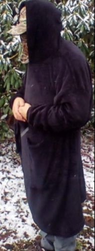 Customer photo review of The Long And Soft Oversized Blanket Robe