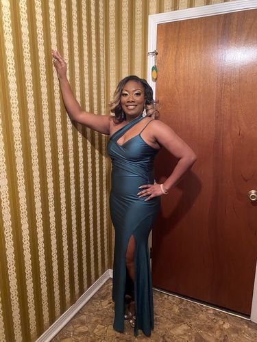 Customer photo review of Special Invite Dress (Green)