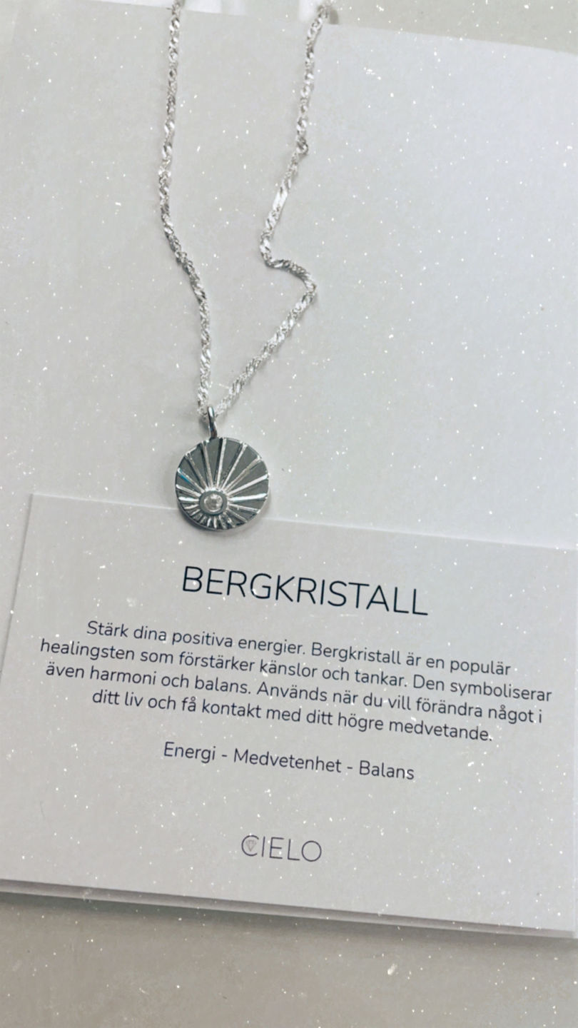 Customer photo review of Berlock Sunrise Bergkristall Silver
