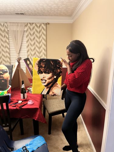 Customer photo review of Iconic Painting #43