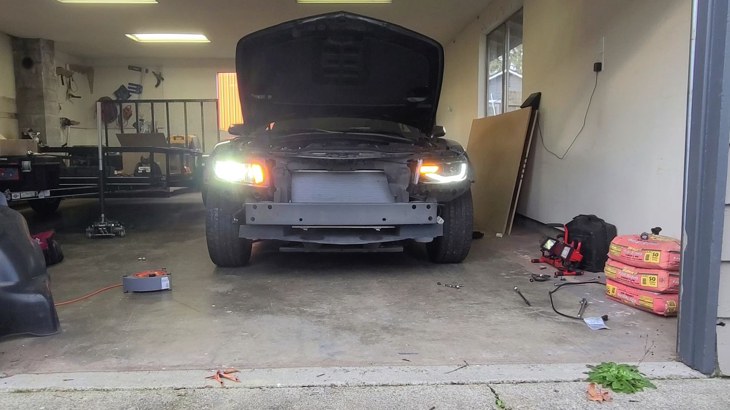 Customer photo review of 2014-2015 Chevy Camaro 6th Gen Style Headlights Projector LED DRL'S