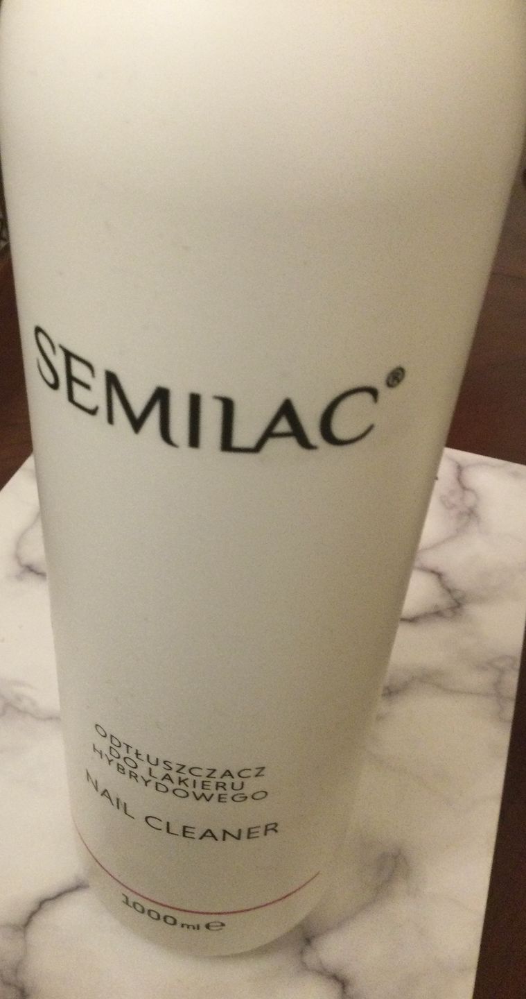 Customer photo review of Semilac Cleaner 1000 ml