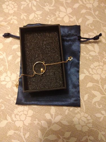 Customer photo review of Bracelet Osiris - Oiseau en Plaqué Or