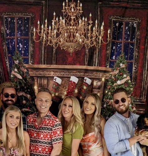 Customer photo review of Kate Christmas Room Fireplace Backdrop Designed by Emetselch
