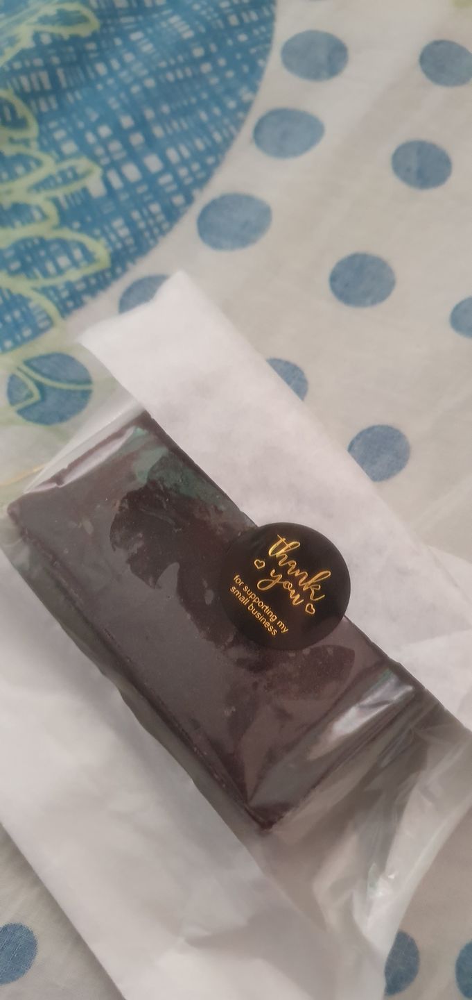 Customer photo review of Savon doux artisanal Cannelle & Gingembre