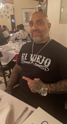 Customer photo review of The Original El Viejo Old School Tee