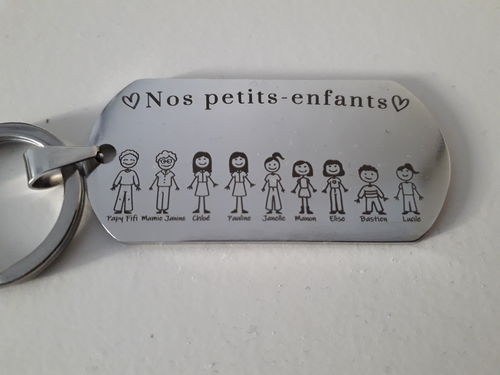 Customer photo review of Porte-Clés - Ma Petite Famille
