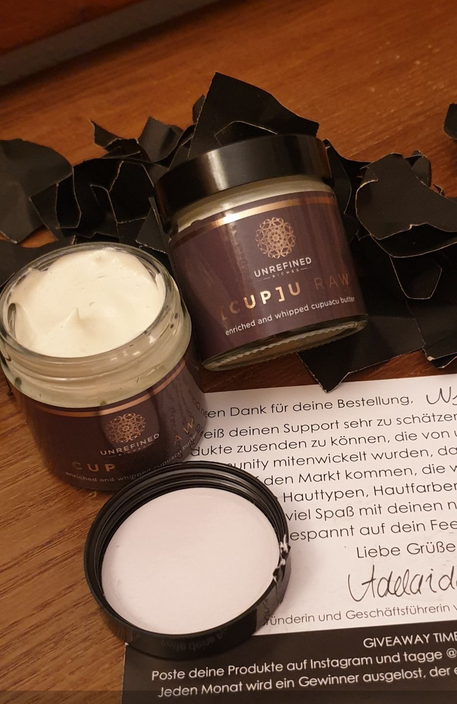 Customer photo review of [CUP]U RAW