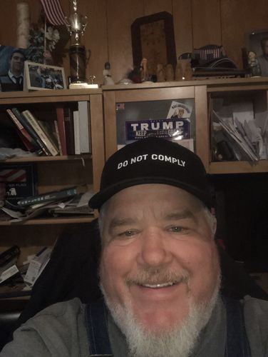 Customer photo review of Do Not Comply Hat