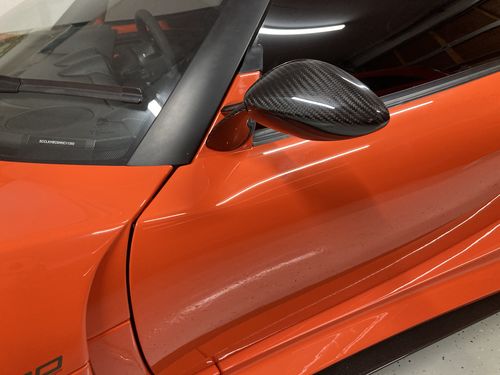 Customer photo review of Lotus Carbon Fibre Side Mirrors