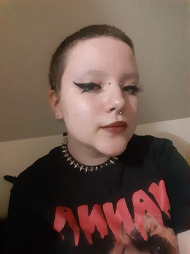 Customer photo review of Lil Tree Spike Collar
