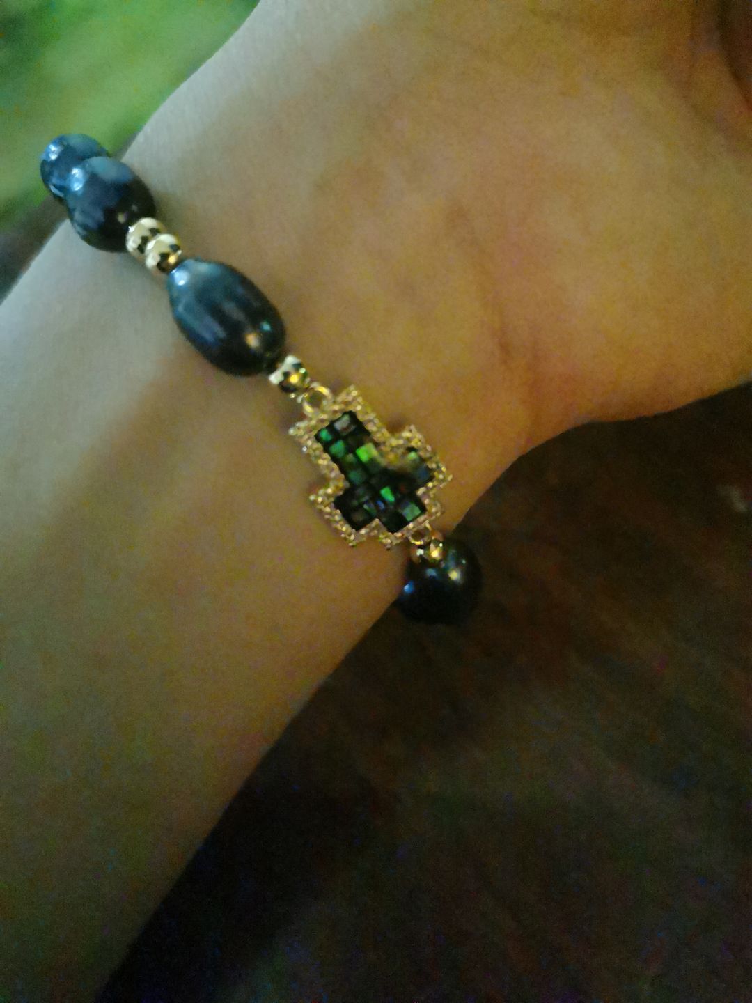 Customer photo review of Black Holy Rosary