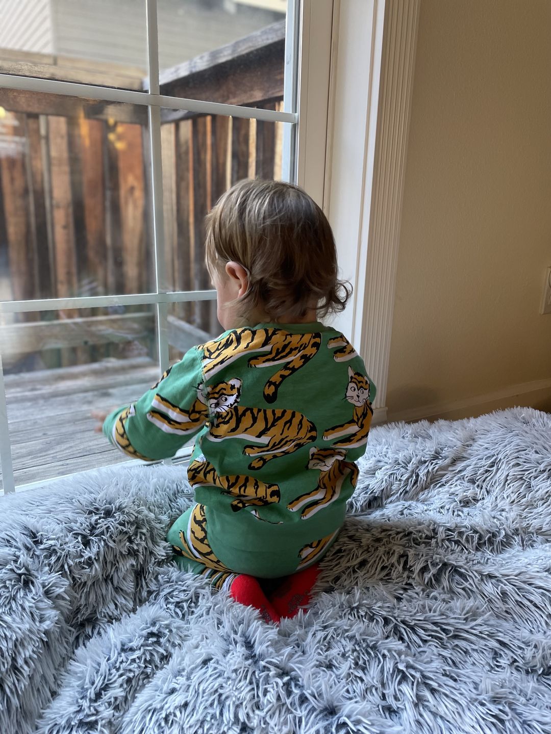 Customer photo review of Tiger Allover Sweatshirt