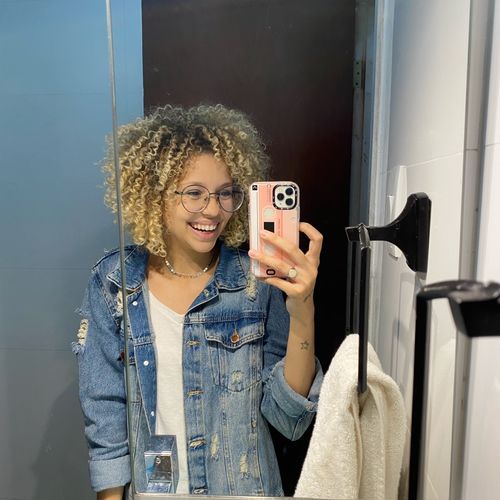 Customer photo review of Retro Cassette Tape iPhone Case