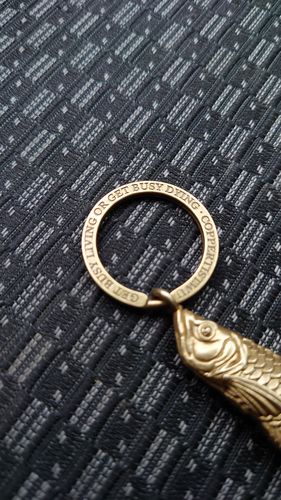 Customer photo review of Key Ring｜Brass