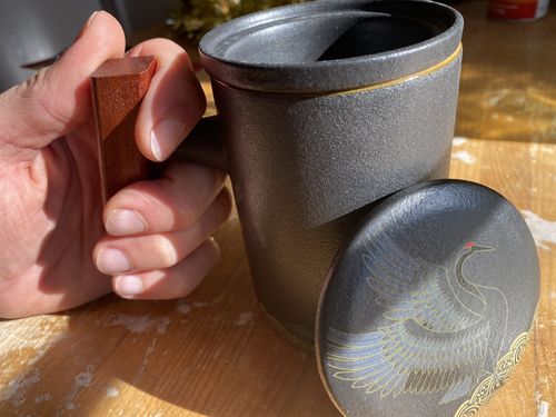Customer photo review of The Crane Coffee & Tea Mug