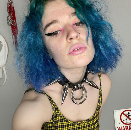 Customer photo review of Heavy Metal Omega Collar