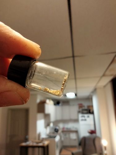 Customer photo review of NUGGET RESERVE 'CLUNKER' - Gold Panning Paydirt