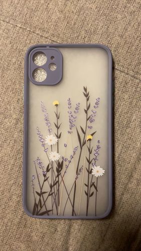 Customer photo review of Fashion Cute Flower iPhone Case